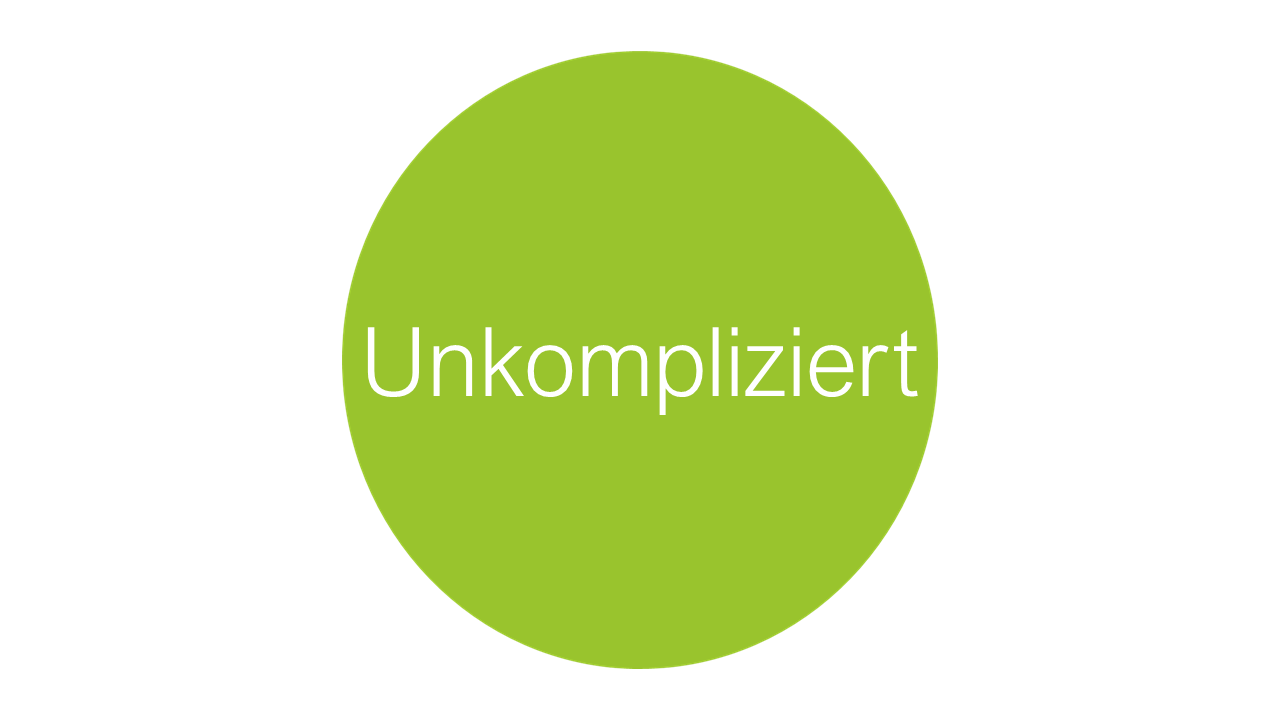 Unkompliziert gr%c3%bcn
