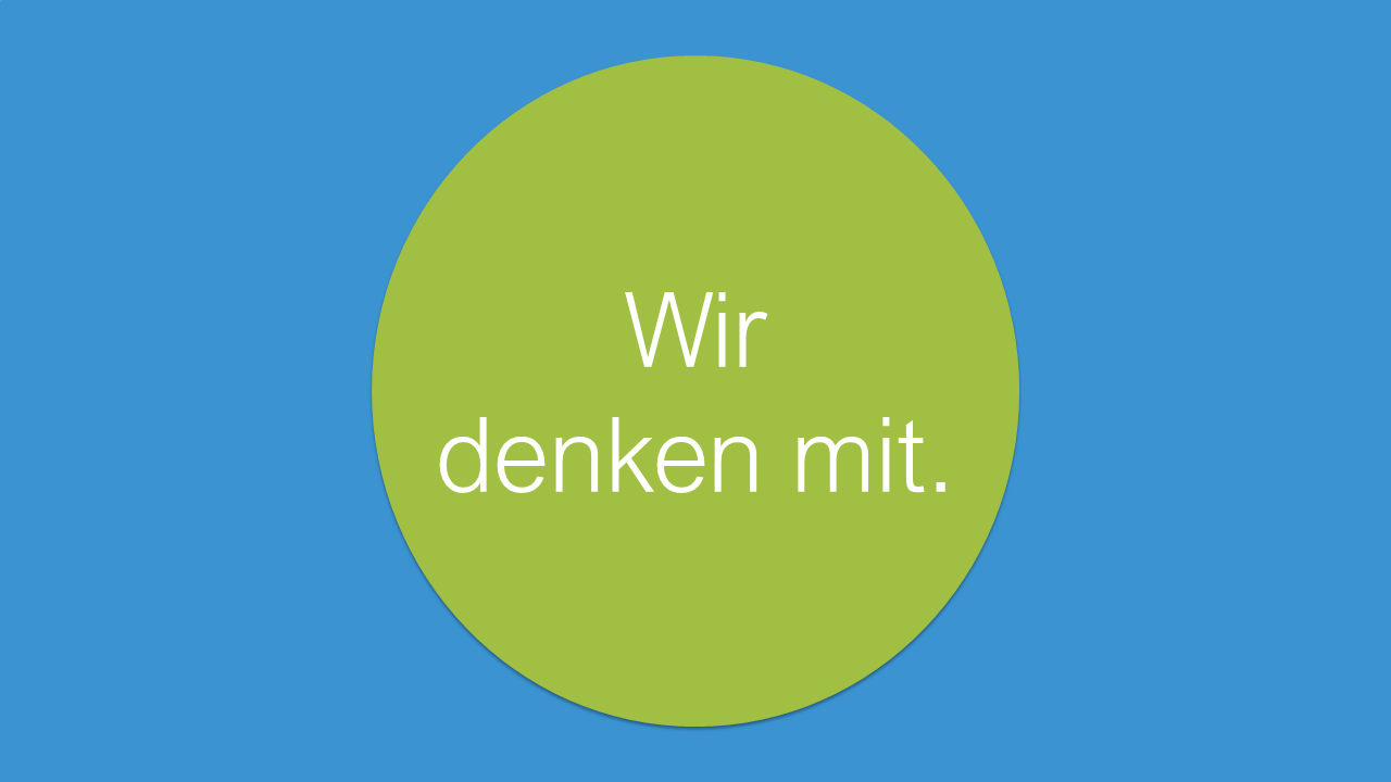 Wir denken mit
